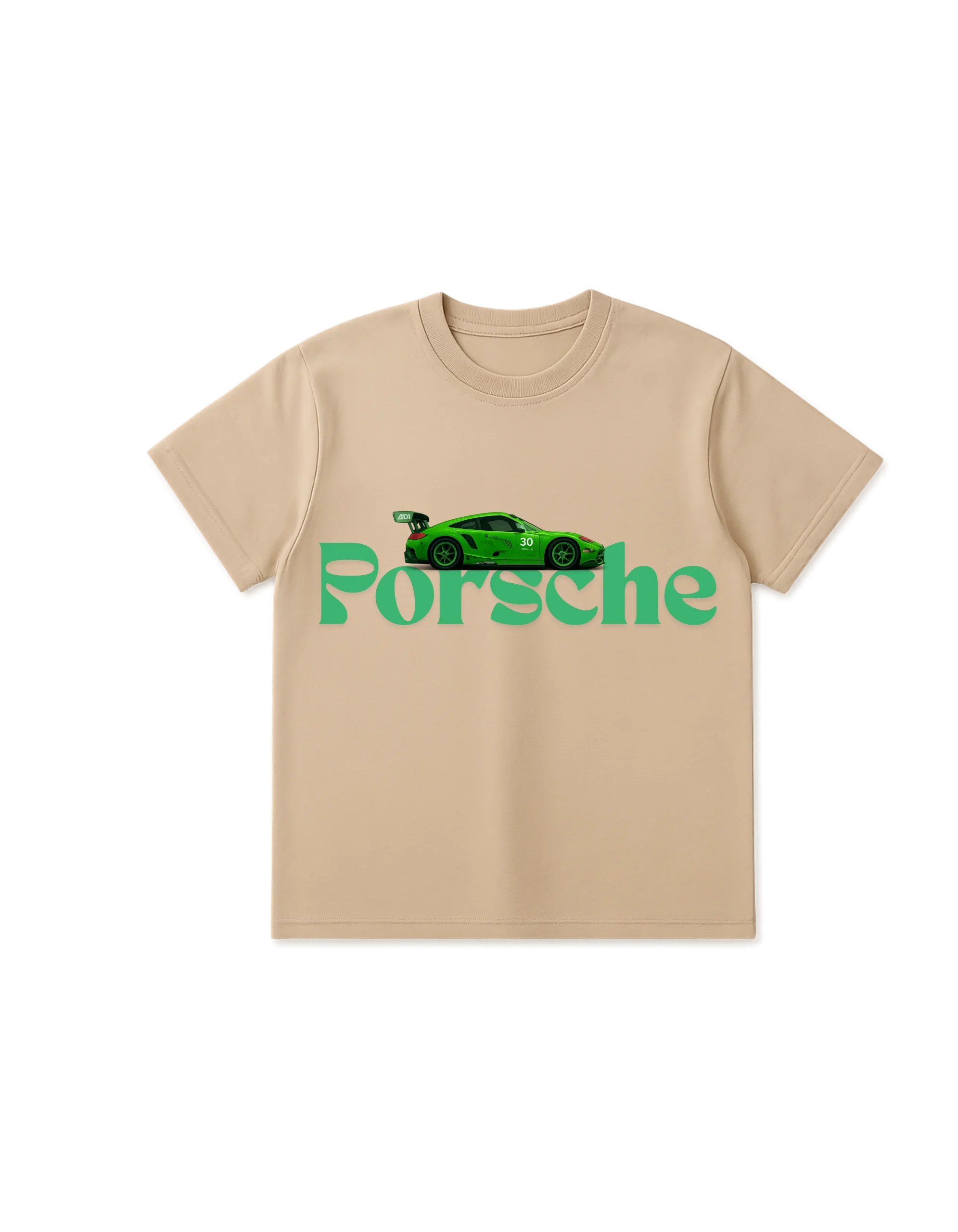 Oversized Beige T-Shirt – Made For Perfection Typography