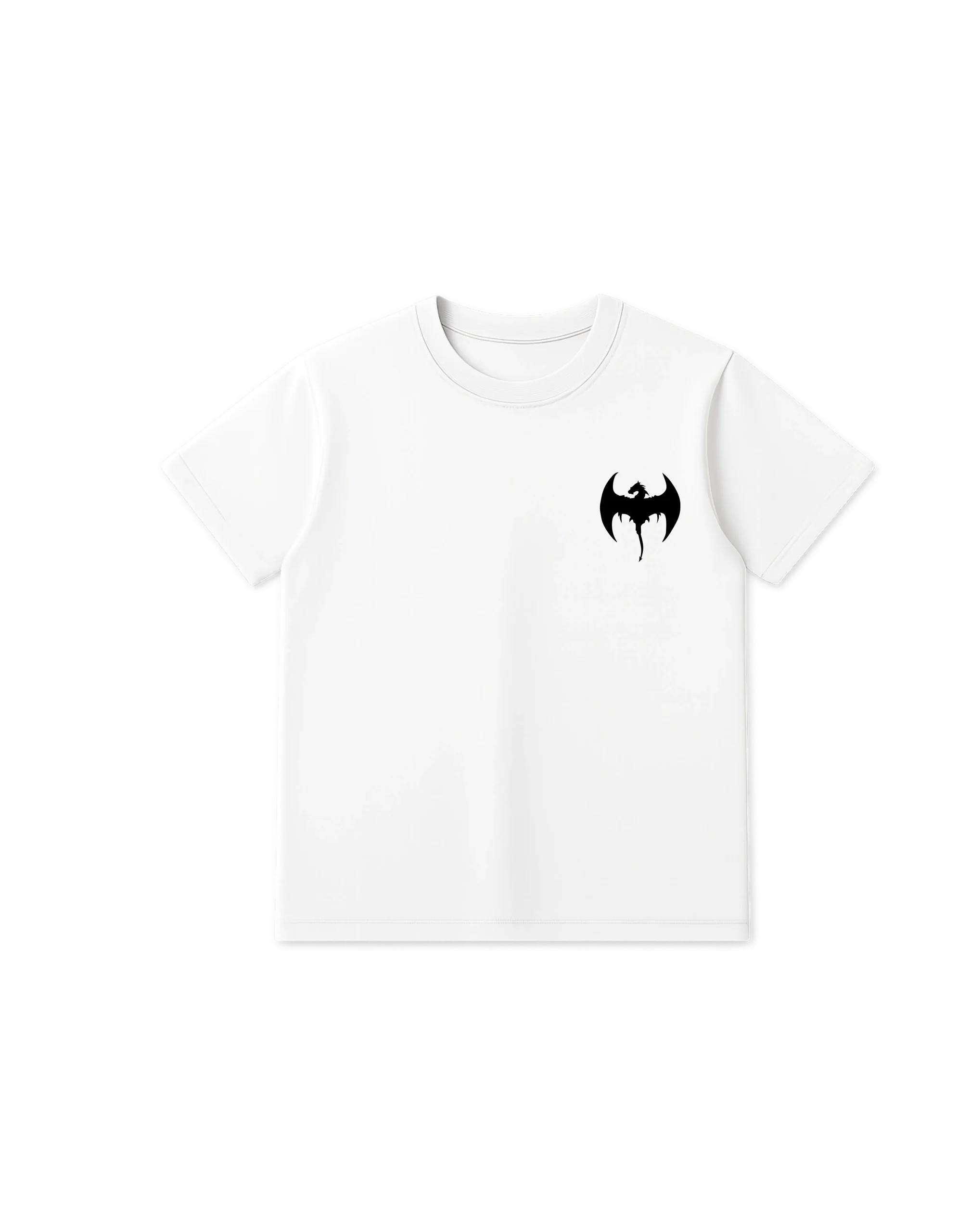 Oversized White T-Shirt – Dragon Sword Legend Art