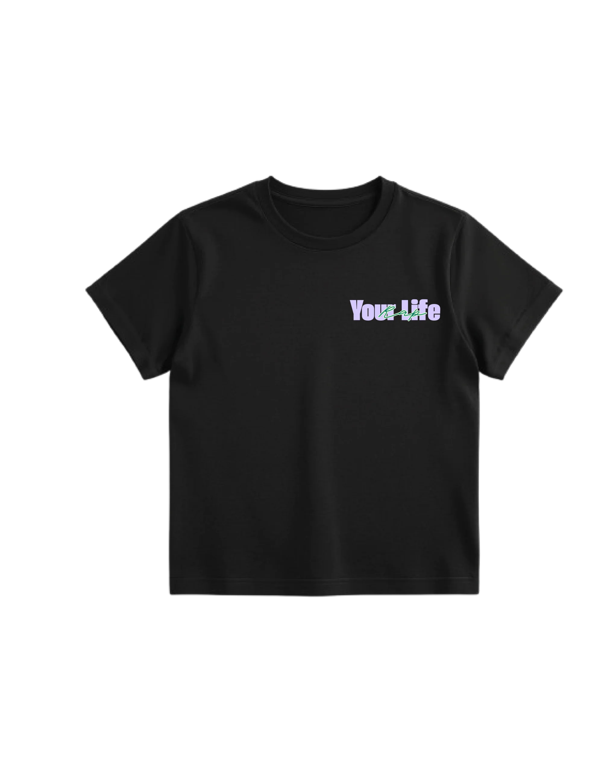 Oversized Black T-Shirt – Find Your Beat Graphic