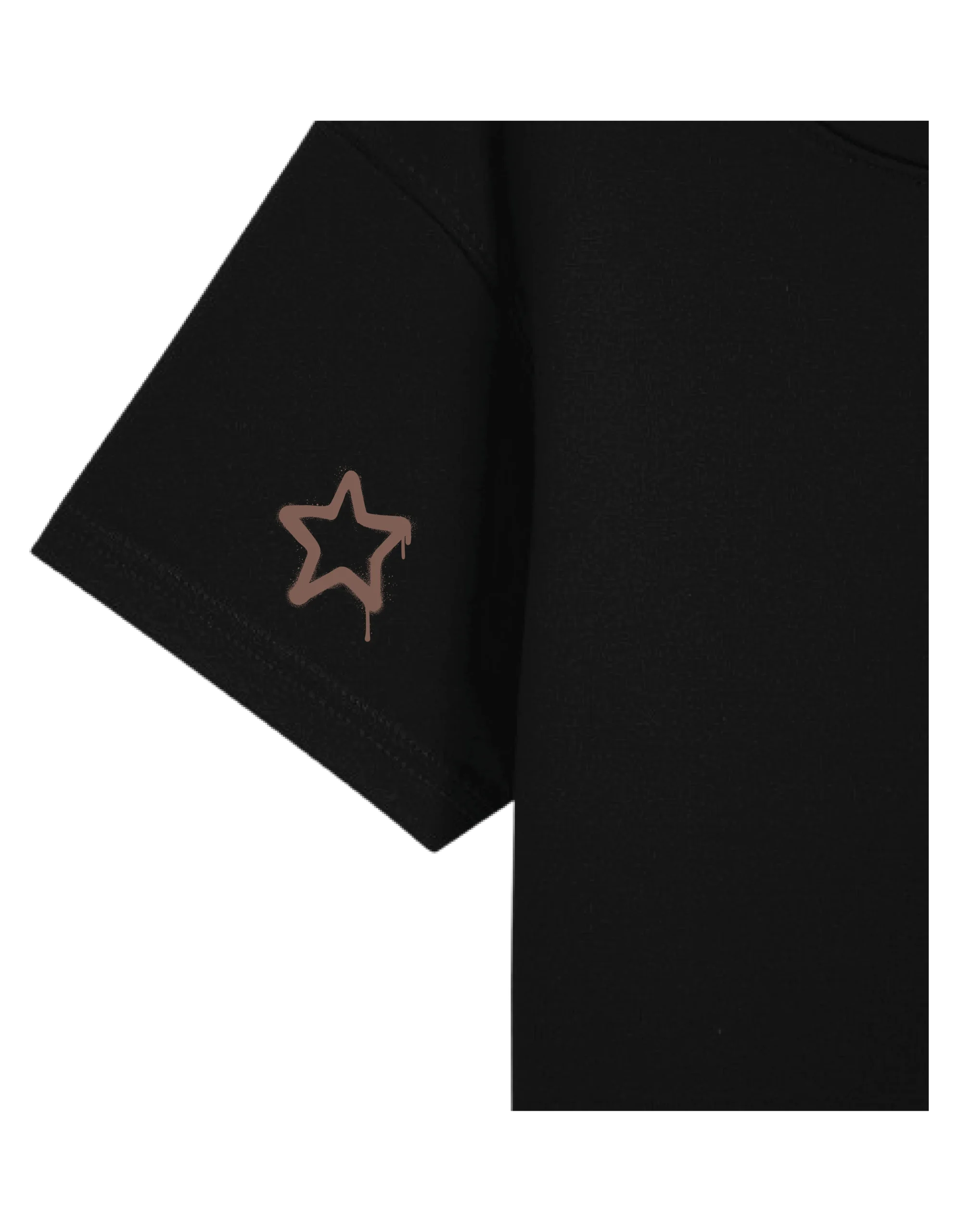 Oversized Black T-Shirt – Weekend Mood Quote