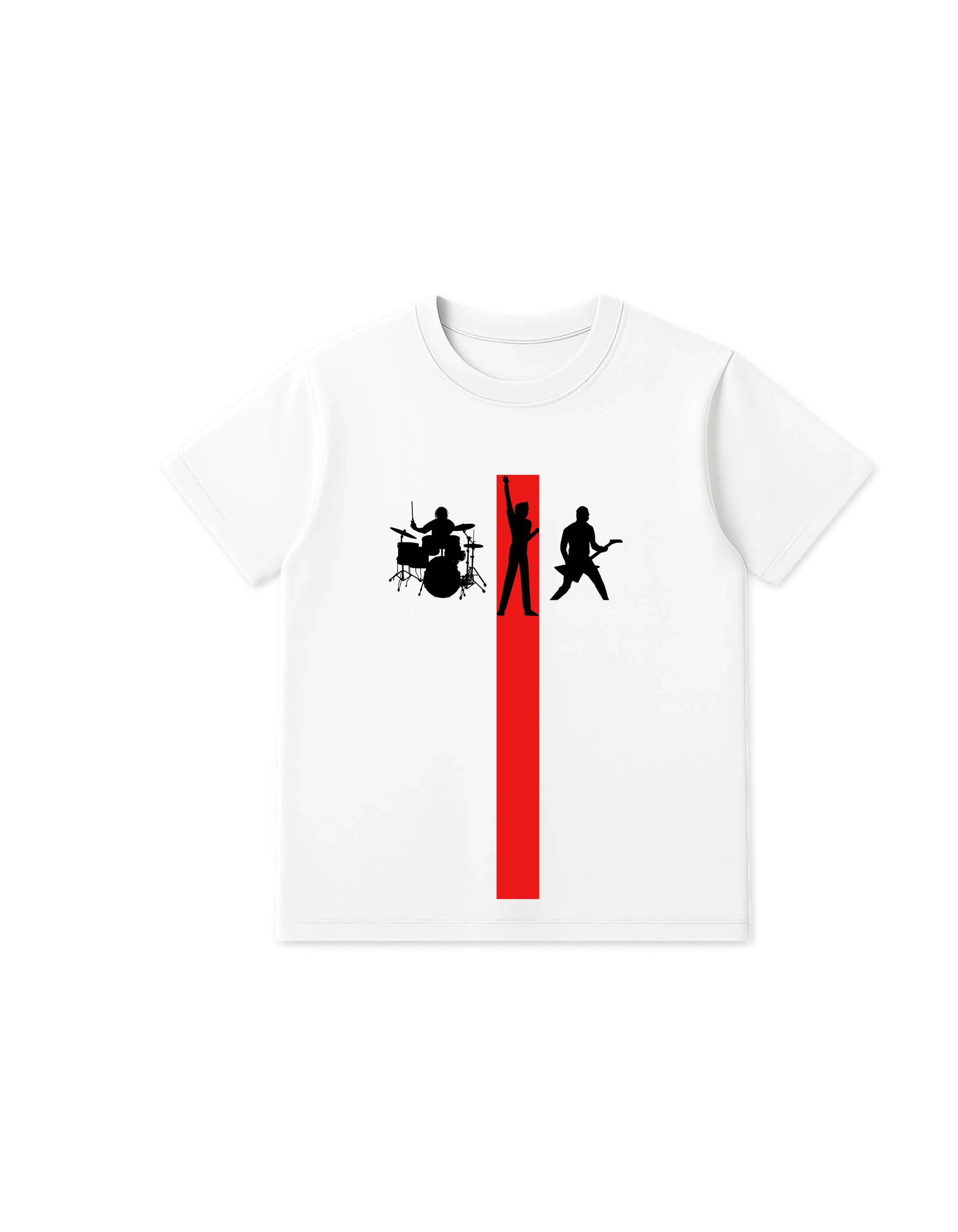 Oversized White T-Shirt – Unshakeable Mind Graphic